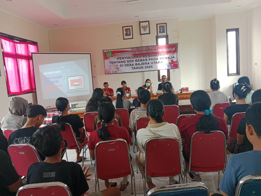 Pelatihan dan Penyuluhan Kesehatan Remaja Desa Bajera Utara